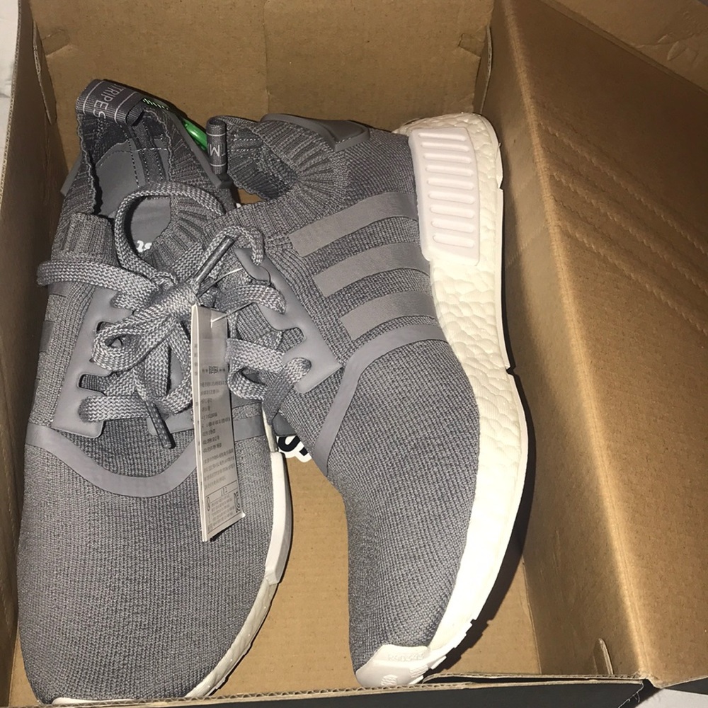 Gray adidas nmd r1